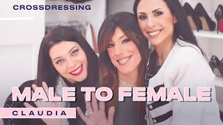 Crossdresser | Male to Female transformation | Claudia | Dafni Girls