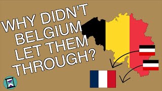 Why didn't Belgium let the German through in World War One? (Short Animated Docu