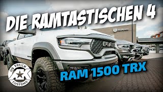 Die RAMtastischen Vier - Wir zeigen euch unsere RAM 1500 TRX Auswahl