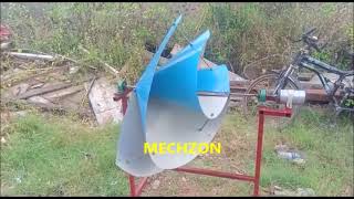 HORIZONTAL ARCHIMEDES SPIRAL WIND TURBINE (MECHANICAL PROJECTS)