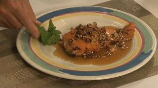 Pecan and Maple Glazed Salmon