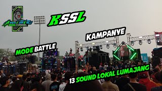 SUARA BATTLE 13 SOUND LOKAL LUMAJANG, KAMPANYE AKBAR 2024