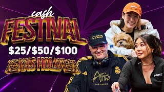Phil Hellmuth, Maria Ho & Arden Cho Star in Texas Poker Open Cash Festival | $25