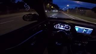 2019 Mercedes-Benz E 220d (W213) POV City Driving At Night (1080p 60fps)