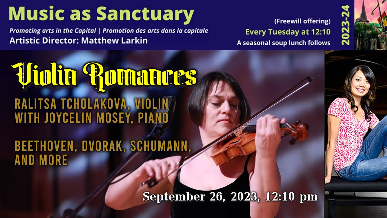 Violin Romances - Ralitsa Tcholakova & Joycelin Mosey | Sept 26, 2023 ...