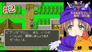 スーパーファミコン版 『ドラゴンクエストV　天空の花嫁』うろ覚え２周目。当時を思い出しながら冒険する　#02