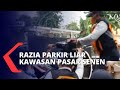 Razia Parkir Motor di Kawasan Pasar Senen, Belasan Motor Diangkut