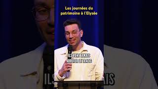 Les journées du patrimoine à l’Elysée.