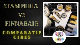 TEST COMPARATIF CIRES STAMPERIA VS FINNABAIR / Je vous donne mon avis #stamperia #finnabair #test