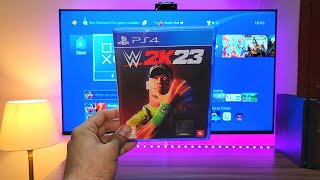 WWE 2K23 Gameplay (PS4 Slim) 4K HDR TV
