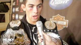 WEC 53: Dominick Cruz Post-Fight Interview