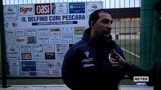 Eccellenza: Il Delfino Curi Pescara - Bacigalupo Vasto Marina 2-2 (Le interviste al 91°)