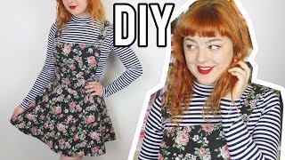 DIY Pinafore - With Adjustable Straps! | Make Thrift Buy #24