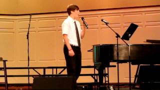 Seth Wampler sings Remember Me 5.29.12