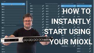 Default MIDI Routings on mioXL: How to INSTANTLY start using your mioXL