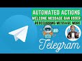 How to automate action like welcome message, recurring message, ban and more on telegram group