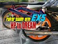 DIY langkah tukar swim arm high power kepada dream Honda Astrea