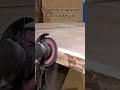 grinder flap disk= life saver woodworking asmrsounds satisfying diy