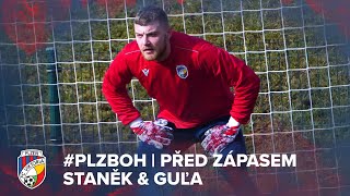 #PLZBOH | Jindřich Staněk a Adrian Guľa před zápasem proti Bohemce