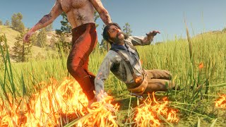 🔥🧨[4K] Dynamite \u0026 Fire Bottle Gameplay #30  - Red Dead Redemption 2