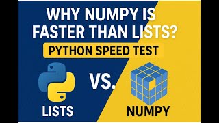 Why NumPy is Faster than Lists? | Python Speed Test