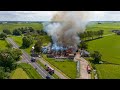 Zorgboerderij verloren na grote brand aan de Haverschmidtwei in Foudgum