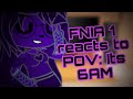 FNIA 1 reacts to POV: Its 6AM