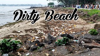 Dirty Beach | Fort kochi beach | ബീച്ചിൽ ഇറങ്ങാൻ പറ്റാത്ത അവസ്ഥ ആയിരുന്നു | #smileandstartvlogs