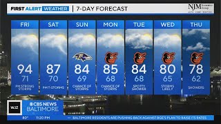 Derek Beasley has your Thursday night forecast (9/7/2023)