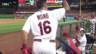 BOS@STL: Wong launches his second homer of the game