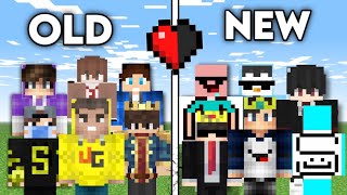 Old gamers VS New gamers in Indian Minecraft community | YesSmartypie, Senpai, Techno gamerz , bulky