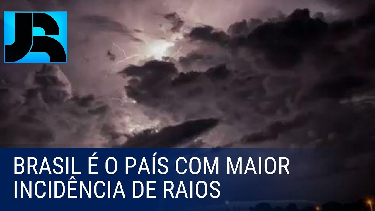 Brasil é O País Com Maior Incidência De Raios No Mundo - YouTube