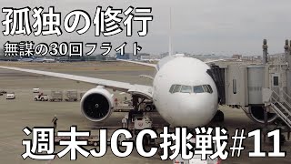 【週末JGC修行】【30フライト予定】孤独の修行 JGCサファイア会員挑戦#11/羽田空港-那覇空港(JL917)