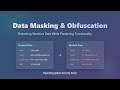 🔒 Data Masking & Obfuscation Tutorial for Beginners: Protect Sensitive Data!