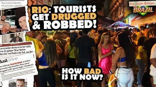 Rio 🇧🇷: Tourist robberies killing nightlife! | New zombie drug: Stay safe at party & beach
