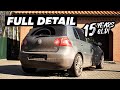 15 Year Old VW Golf Deep Clean - DIRTY Car Detailing