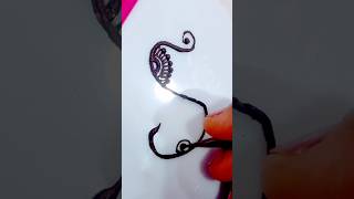 S से शुरू होने वाले नाम के लिए मेहंदी डिज़ाइन | S letter alphabet mehndi design | #viralshort #fyp 🔥