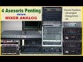 4 Asesoris Penting dlm Mixer Analog