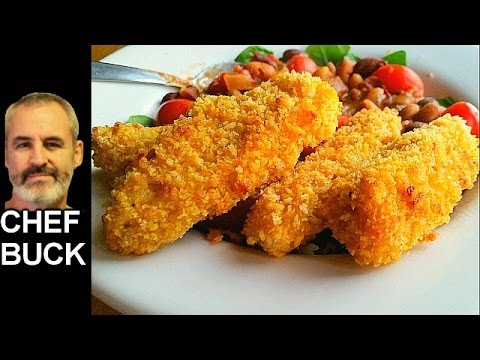 Ultimate recipe for fried chicken strips