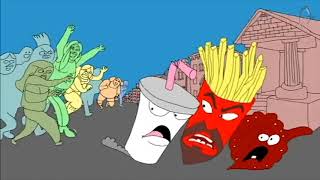 AQUA TEEN HUNGER FORCE COLON MOVIE FILM FOR THEATERS - THEME SONG