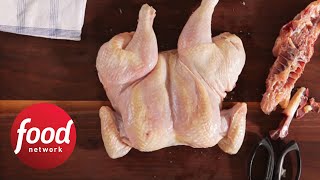 How to Butterfly a Chicken | Food Network