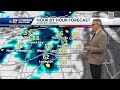 WATCH: Rainy Friday with a chance for thunder