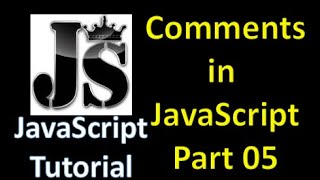 Comment in JavaScript | JavaScript Tutorial in Hindi part 05