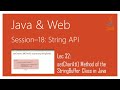 String API in Java | #32 | setCharAt() Method of the StringBuffer Class in Java