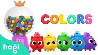 [NEW✨] Learn Colors with Candies! | Learn Colors for Kids | Colorful Candy Machine | Hogi & Pinkfong