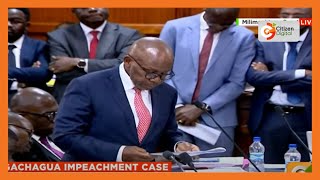 Former AG Githu Muigai defends the 3-judge bench against application to recuse themselves