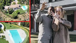 Adele Moves Into A $58M Mega Mansion With Boyfriend Rich Paul.