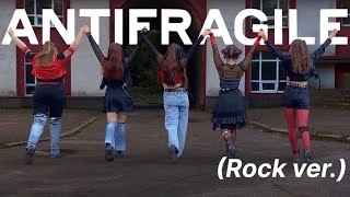 [K-POP IN PUBLIC UKRAINE] LE SSERAFIM (르세라핌) - ANTIFRAGILE rock ver. dance cover by BOO! team