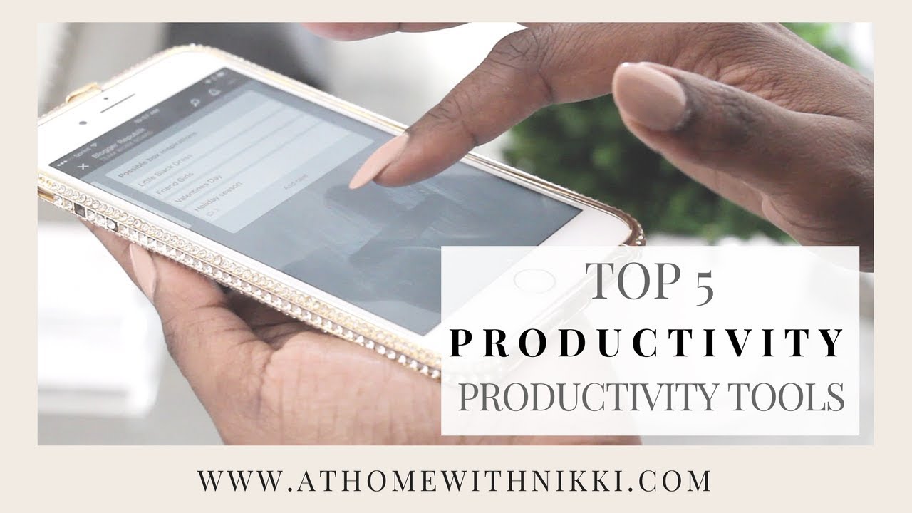 Top 5 Productivity Tools Youtube