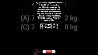 Average Question 49 #studywithme #aptitude #reasoning